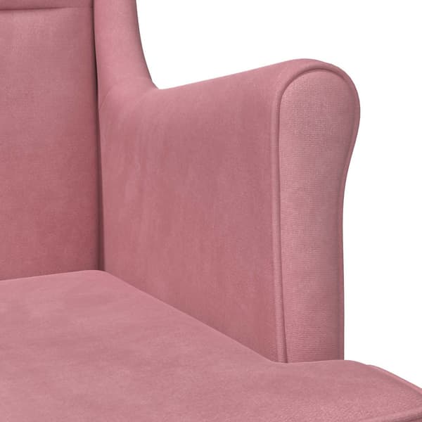 fåtölj Rosa Sammet