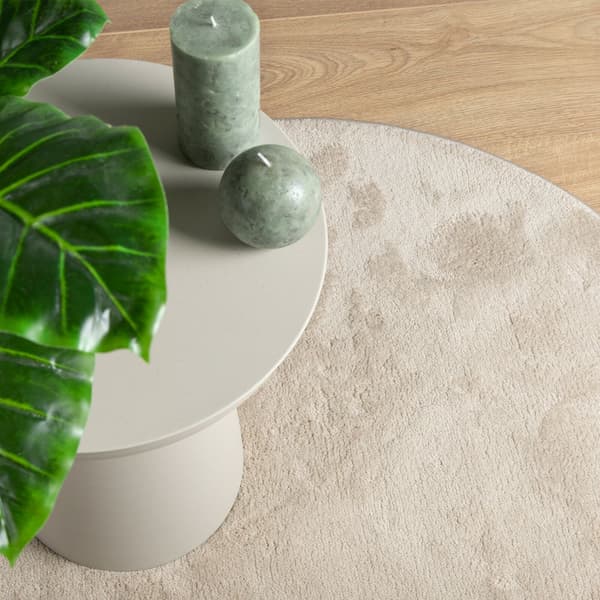 Matta HUARTE Beige 80 x 150 cm Polyester