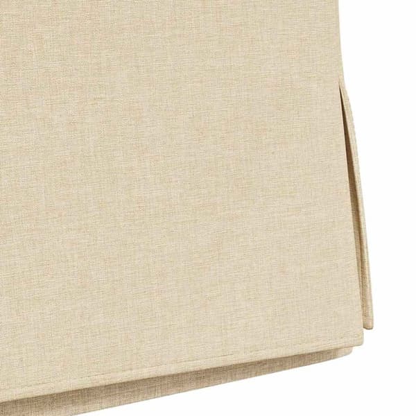 Matstolar 2 pcs Kräm 57 x 67 x 98 cm tyg