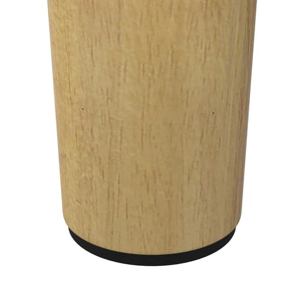 Möbelfötter 12 pcs Brun Ø 44 x 100 mm Massiv Eukalyptus Trä