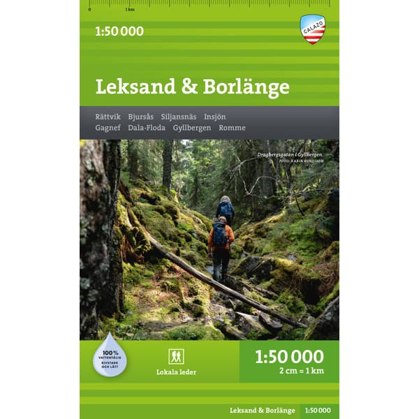 Leksand Borlänge 1:50.000