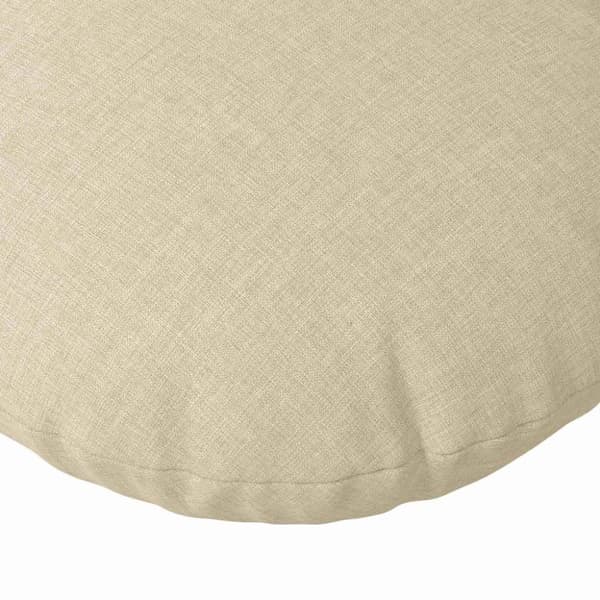 Sittkuddar 2 pcs Kräm Ø80 x 29 cm tyg