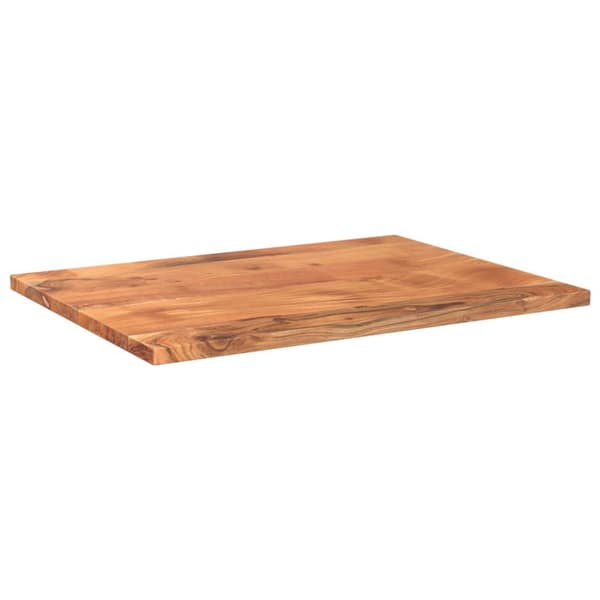 Bordsskiva 90x50x2,5 cm rektangulär massiv akacia