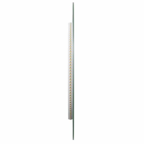 LED Badrumsspegel Transparent 100 x 45 cm härdat glas