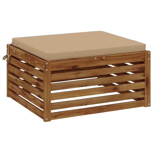 1-delad Sittdyna SOEST 100% Polyester Sand 60 x 60 x 5 cm
