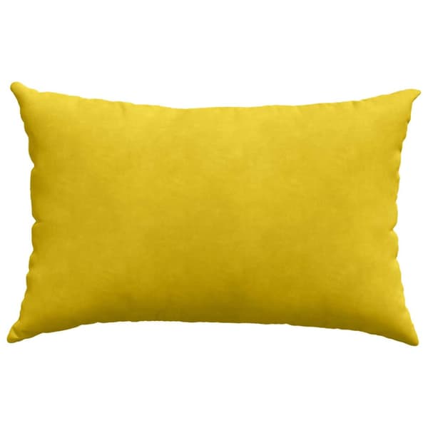Sofakuddar 2 pcs Gul 60 x 40 cm Kordread tyg