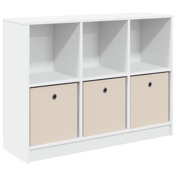 Sideboard med låda Vit 102 x 32 x 73,5 cm