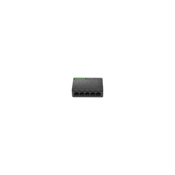 Lanberg DSP1-1005 - switch - 5 portar - ohanterad