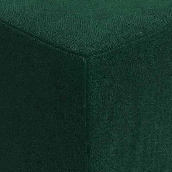 Fällbar Soffbed 75 x 63 x 45 cm Mörkgrön