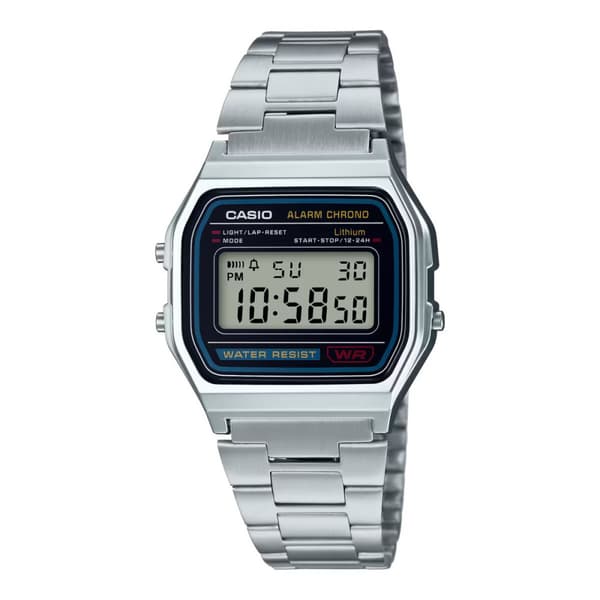 CASIO A-158WA-1DF - Quartz Klocka Unisex (36,8MM)