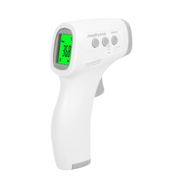 Medisana TM A79 Beröringsfri termometer Grå, Vit Universal Knappar