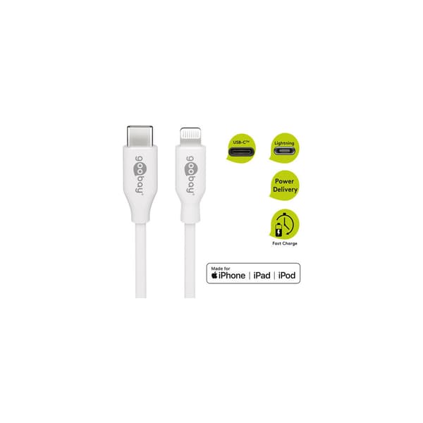goobay Lightning-kabel - Lightning / USB 2.0 - 1 m