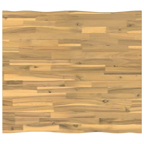 Rektangulärt Bordsskiva 90 x 50 x 3,5 cm Rektangulär Vit
