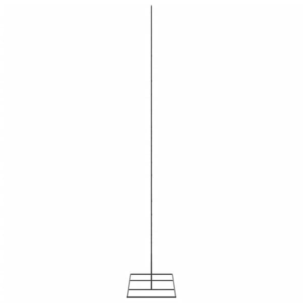 Julgran i metall svart 210 cm