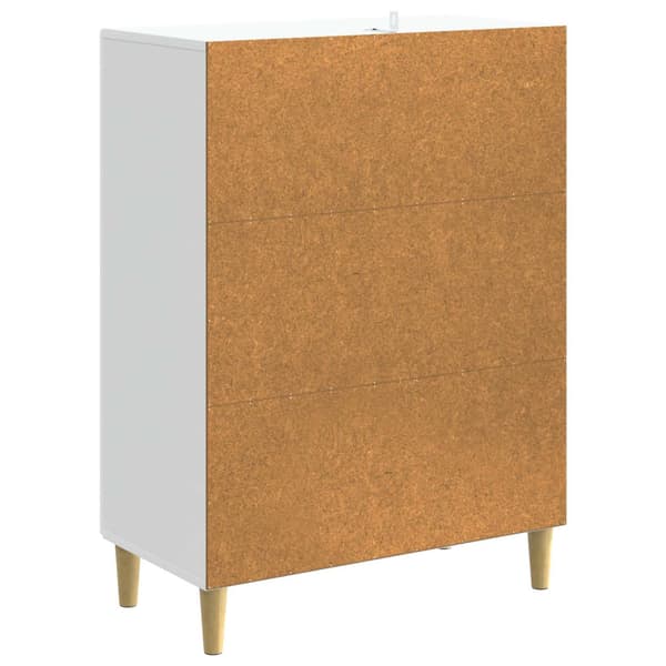 Sideboard Vit 66 x 34,5 x 90 cm Konstruerat trä