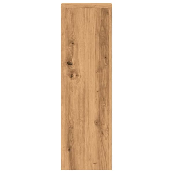 Växtställ 2 st ek 25x25x80 cm konstruerat trä