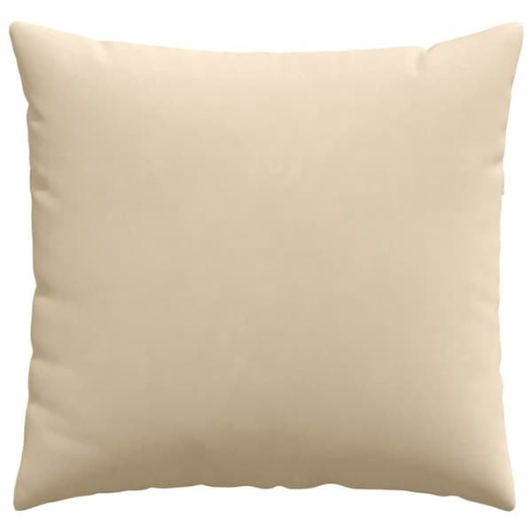 Sofakuddar 2 pcs Kräm 50 x 50 cm tyg