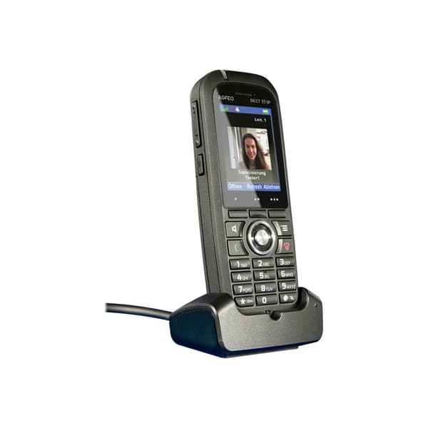AGFEO DECT 75 IP - trådlös förlängningshandenhet - med Bluetooth interface