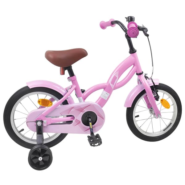 Barncykel 12 Tum för 2-4 åringar Ljusrosa