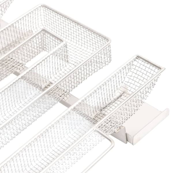 Kallröksgenerator 4-sidig 22,5 cm rostfritt stål