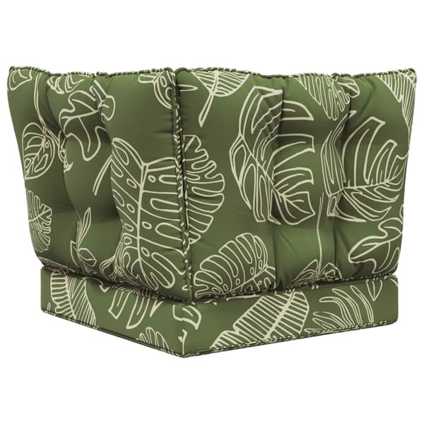 Utomhus Soffa Kudde 3 pcs Bladdesign Polyester