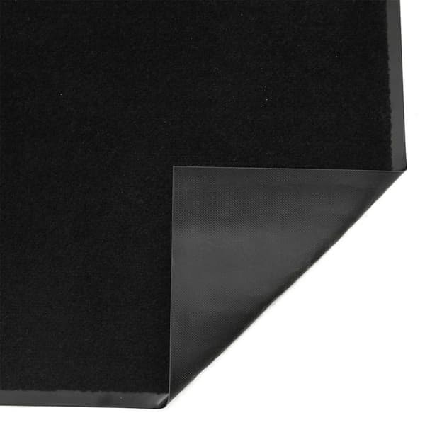 Dörrmatta svart 115x400 cm