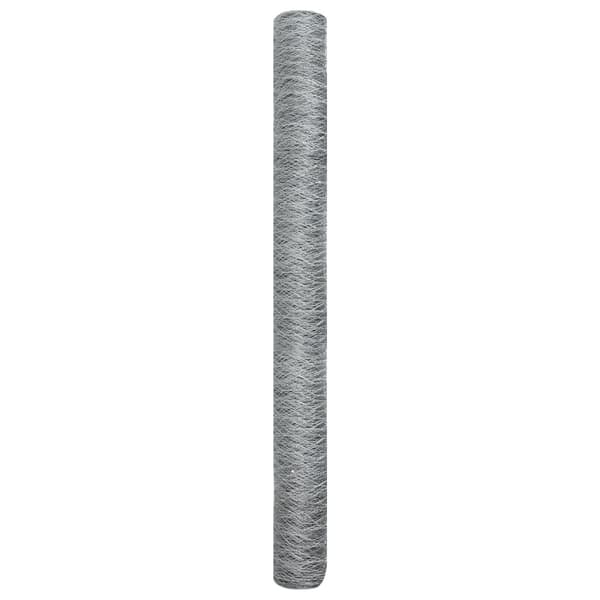 Hexagonstängsel Silver 1,6 x 50 m Galvaniserat stål