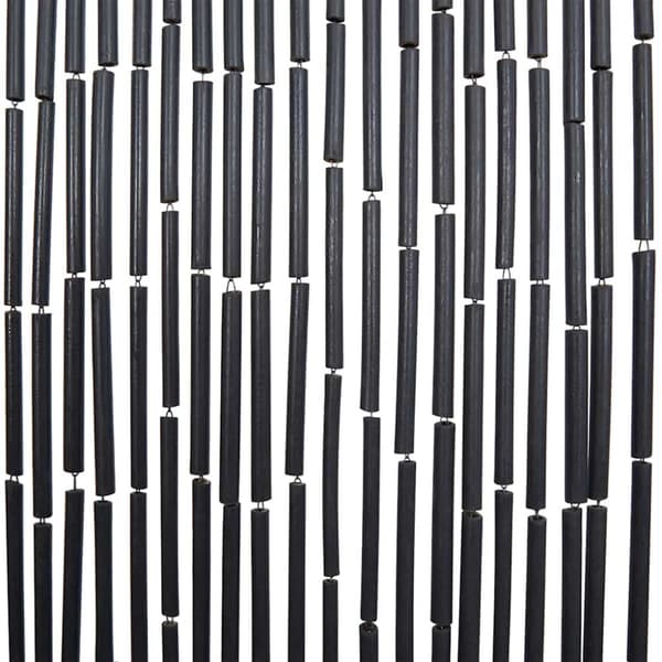 Insektsdörrgardin mörkgrå 90x220 cm bambu