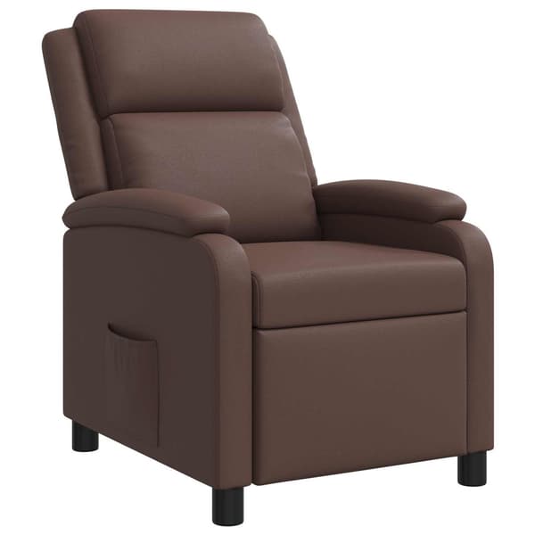 Recliner Brun Konstläder