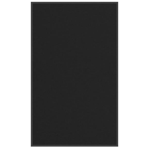 Dörrmatta svart 90x150 cm