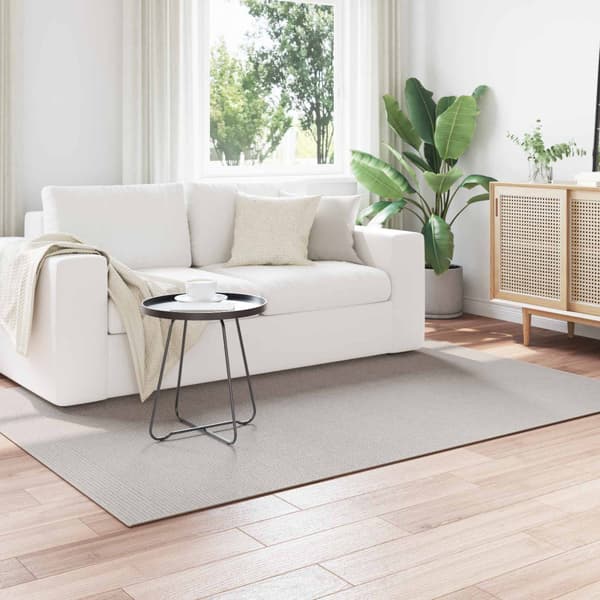 Områdesmattor Rektangulär LUGO Kräm 230 x 160 cm Polyester