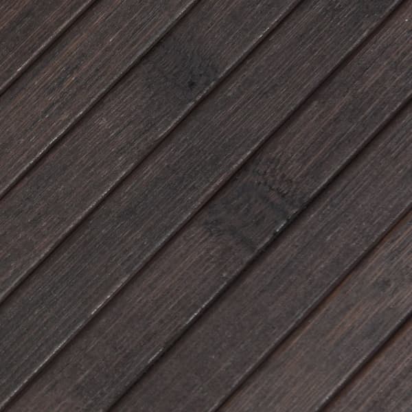 Matta rektangulär mörkbrun 60x300 cm bambu