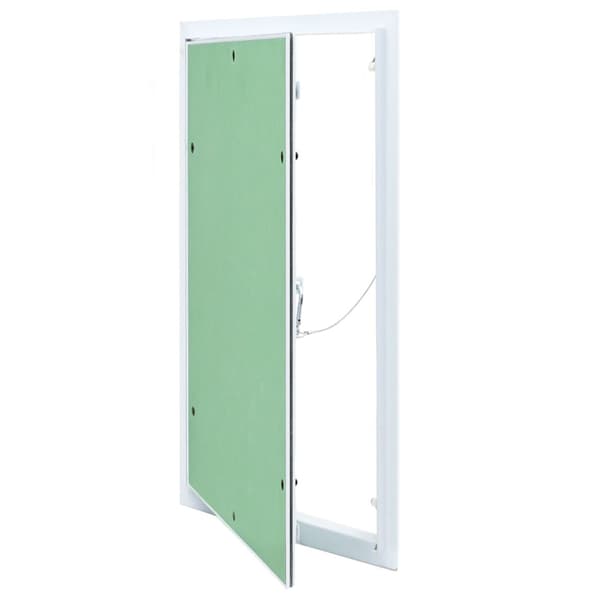 Åtkomstpanel Grön och Silver 35 x 55 cm Aluminium och gips