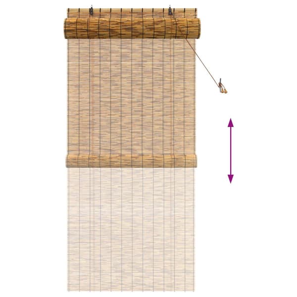 Rullgardin Brun 100 x 220 cm Vass