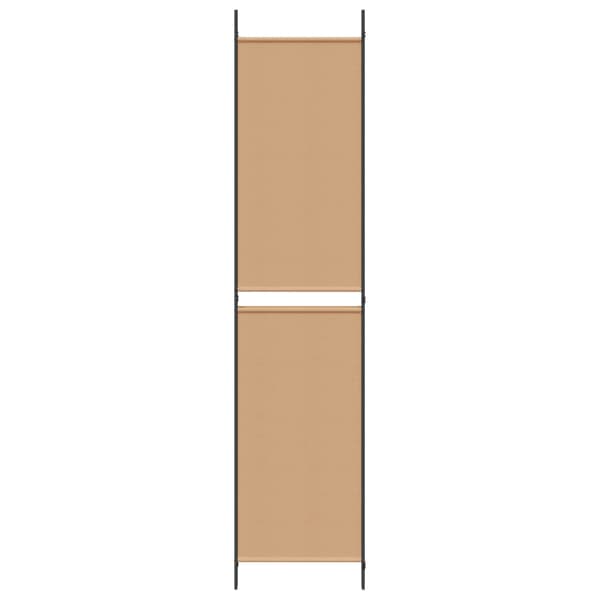 3-panelers rumsavdelare Beige 150 x 220 cm Tyg