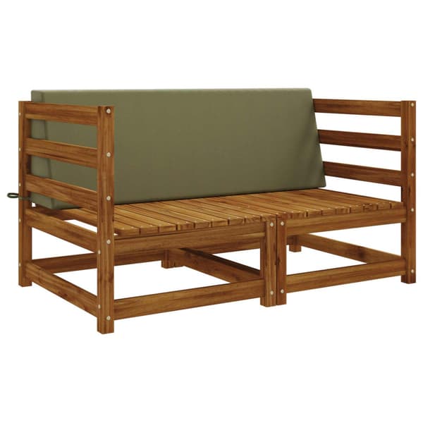 Ryggkudde SOEST 100% Polyester Olivgrön 120 x 20 x 40 cm