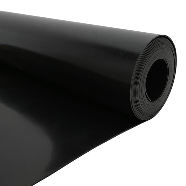 Rotspärr Svart 0,7 x 5 m polyeten