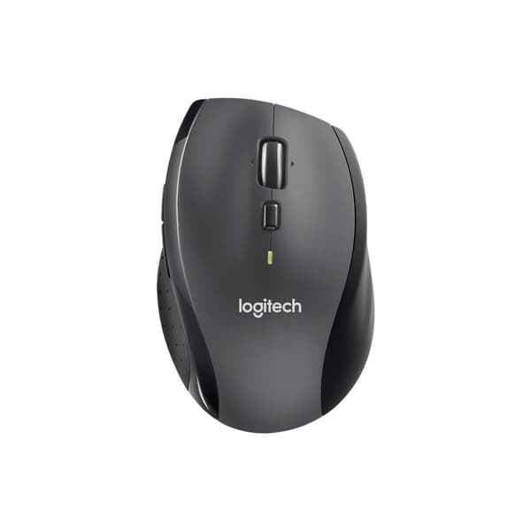 Logitech M705 - mus - 2.4 GHz - grå