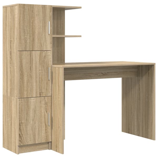 Skrivbord 2 pcs Sonoma-ek