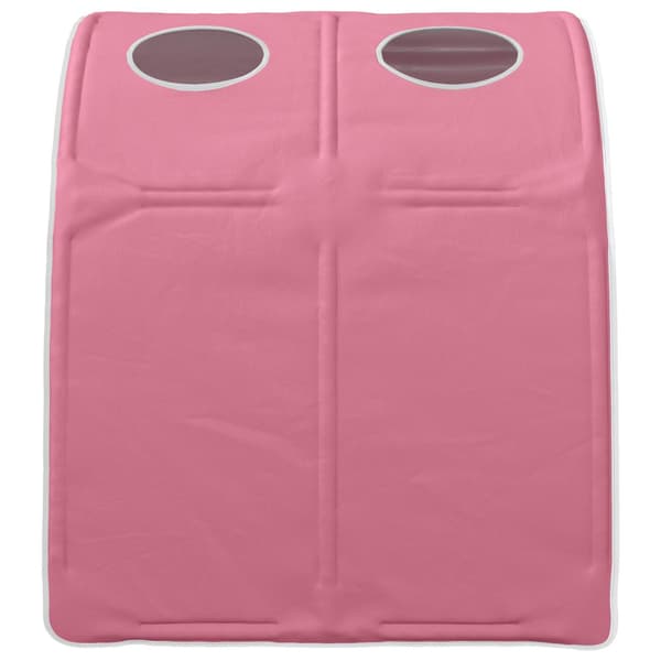 Sängtunnel 2 pcs Rosa 211 x 67,5 x 2 cm Polyester