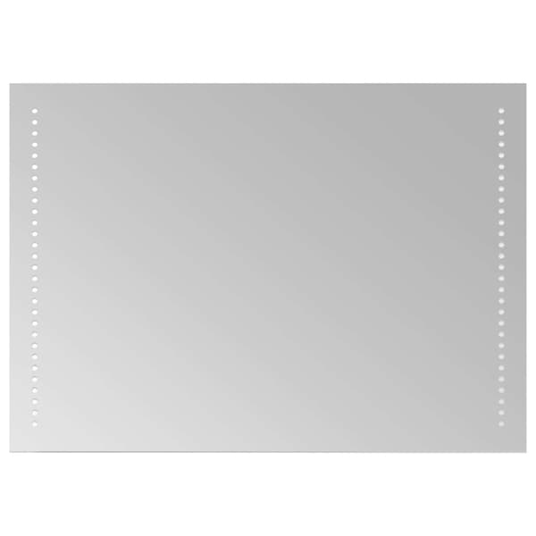 LED Badrumsspegel Transparent 70 x 50 cm härdat glas