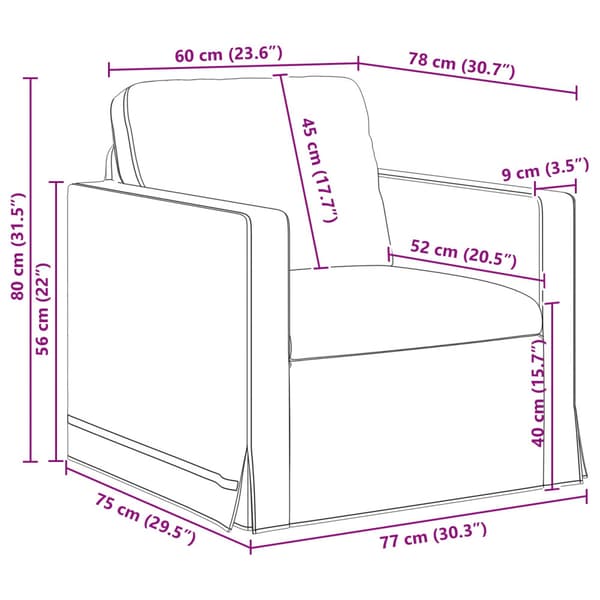 Soffset 2 pcs Ljusgrå 228 x 78 x 80 cm Sammet