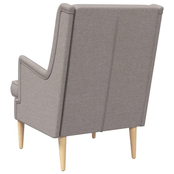 fåtölj Taupe tyg