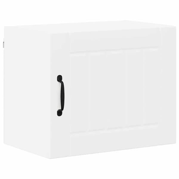 Köksskåp Lucca 2 pcs Vit 50 x 31 x 40 cm Konstruerat trä
