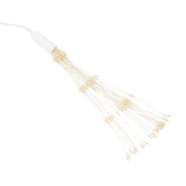 Julbelysning 140 LED blå 17 cm