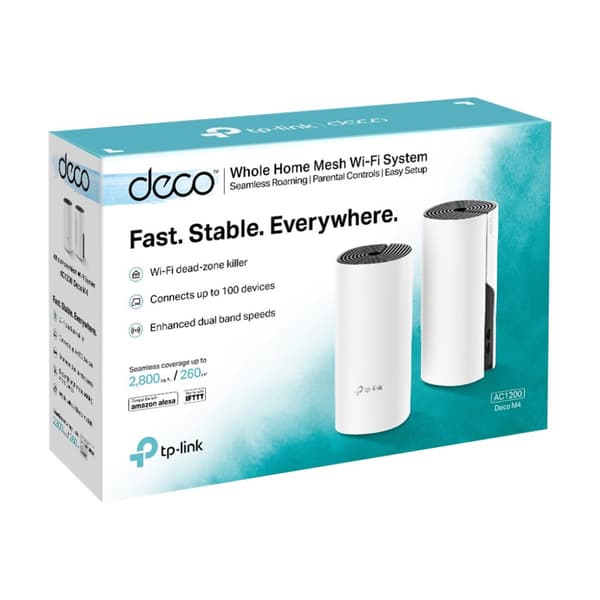 TP-Link DECO M4 - Wifi-system - Wi-Fi 5 - skrivbordsmodell