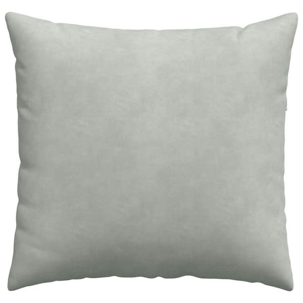Sofakuddar 2 pcs Ljusgrå 45 x 45 cm Kordread tyg