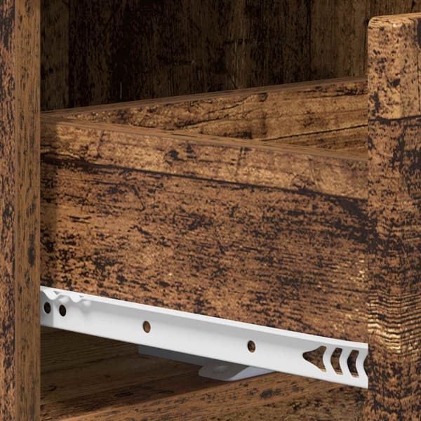 Sideboard Gammalt trä 70 x 38 x 75 cm Konstruerat trä