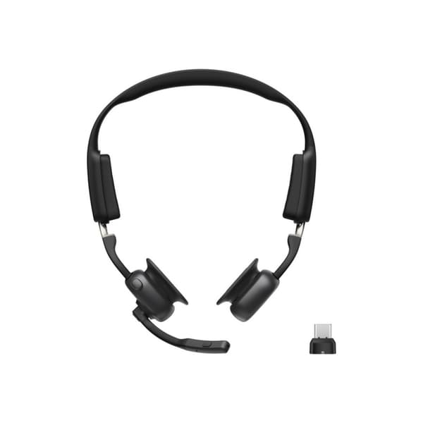 SHOKZ OpenMeet UC - headset - USB-C via Bluetooth-adapter - Zoom Certified