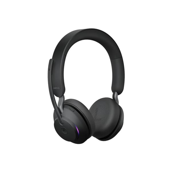 Jabra Evolve2 65 MS Stereo - headset - USB-C - med laddningsställ